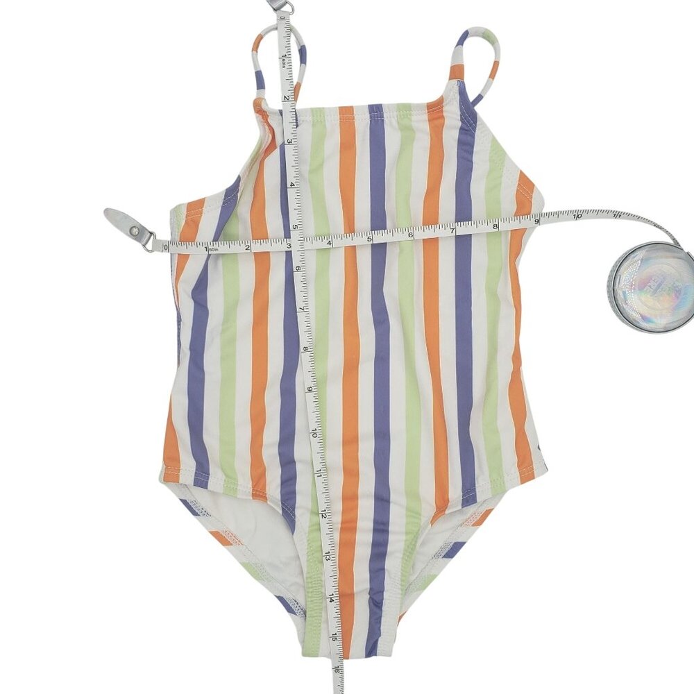 Andie Swim Kids Amalfi One Piece Swimsuit in Summer Stripe Toddler Girls' 3T NWT - Picture 4 of 14